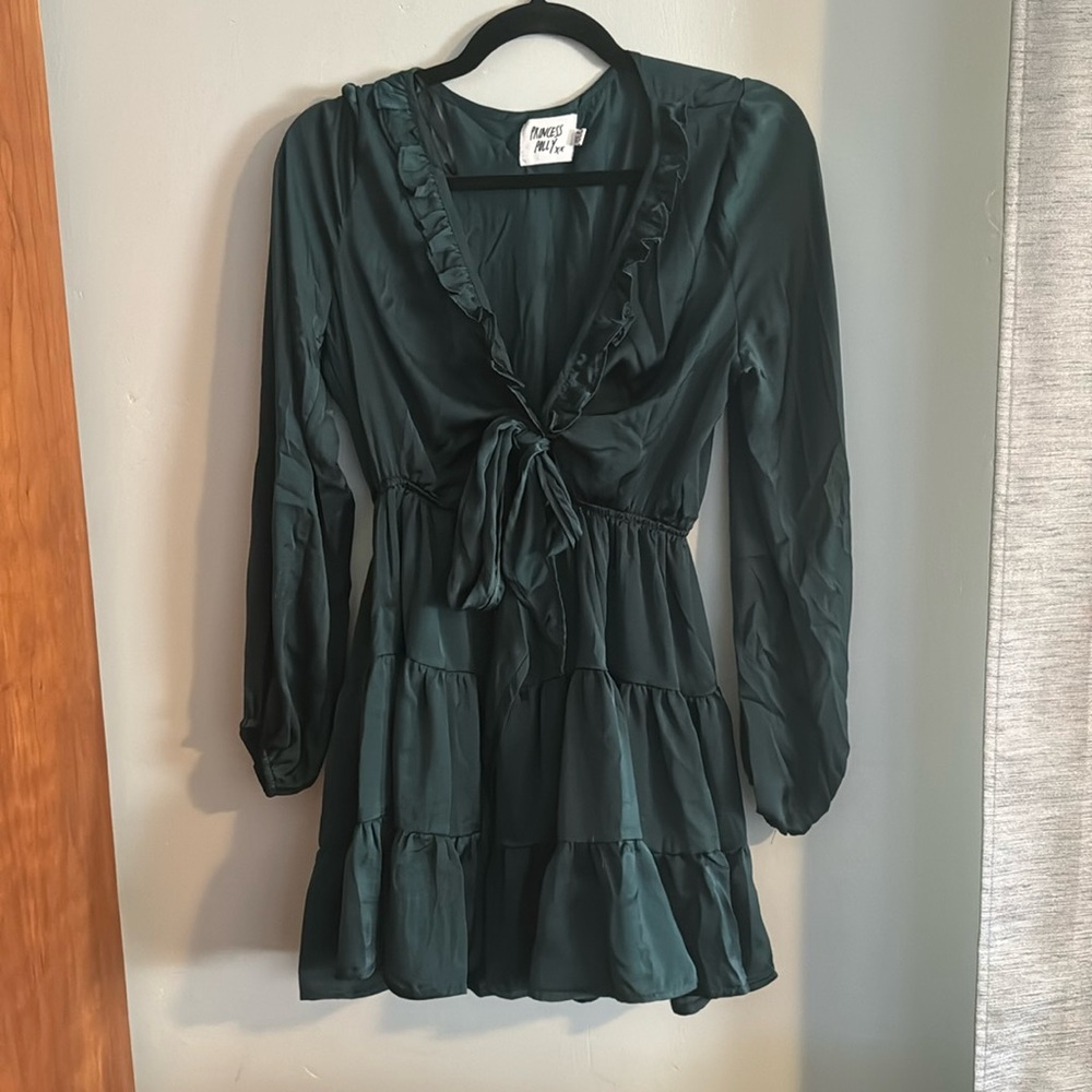 Princess Polly Randi Mini Dress Teal